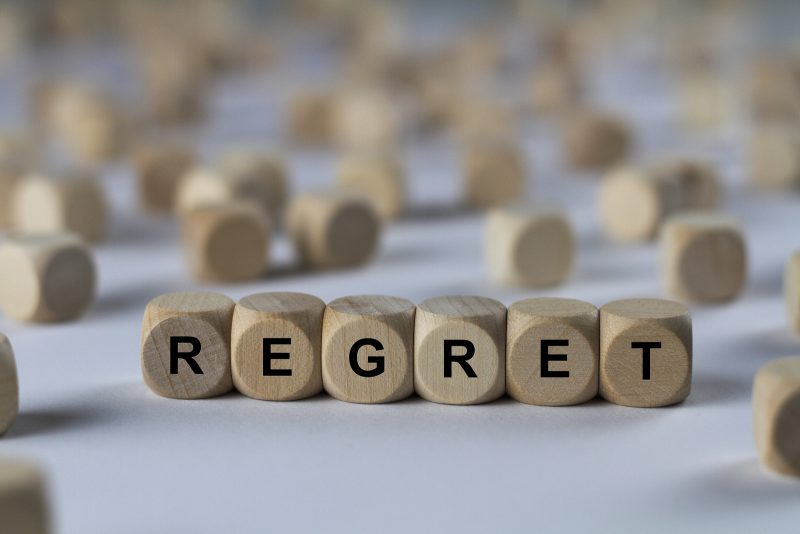 Regret Quotes