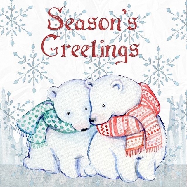 Season's Greetings - Happy Christmas Image