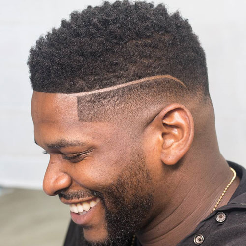 Bald Fade + Surgical Part + Short Twists - Haircut for Black Men Bald Fade + Surgical Part + Short Twists - Haircut for Black Men