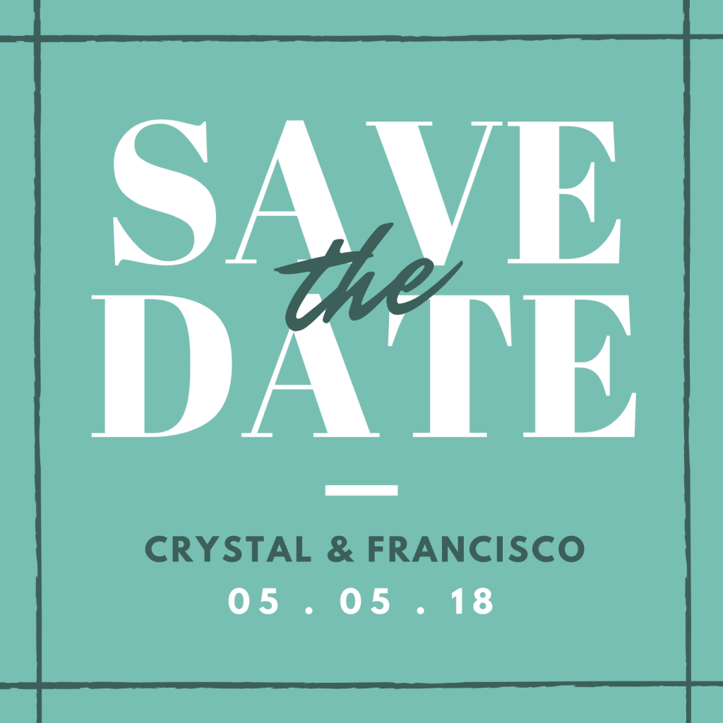 Save the Date Card Design 7 Save the Date Card Design 7