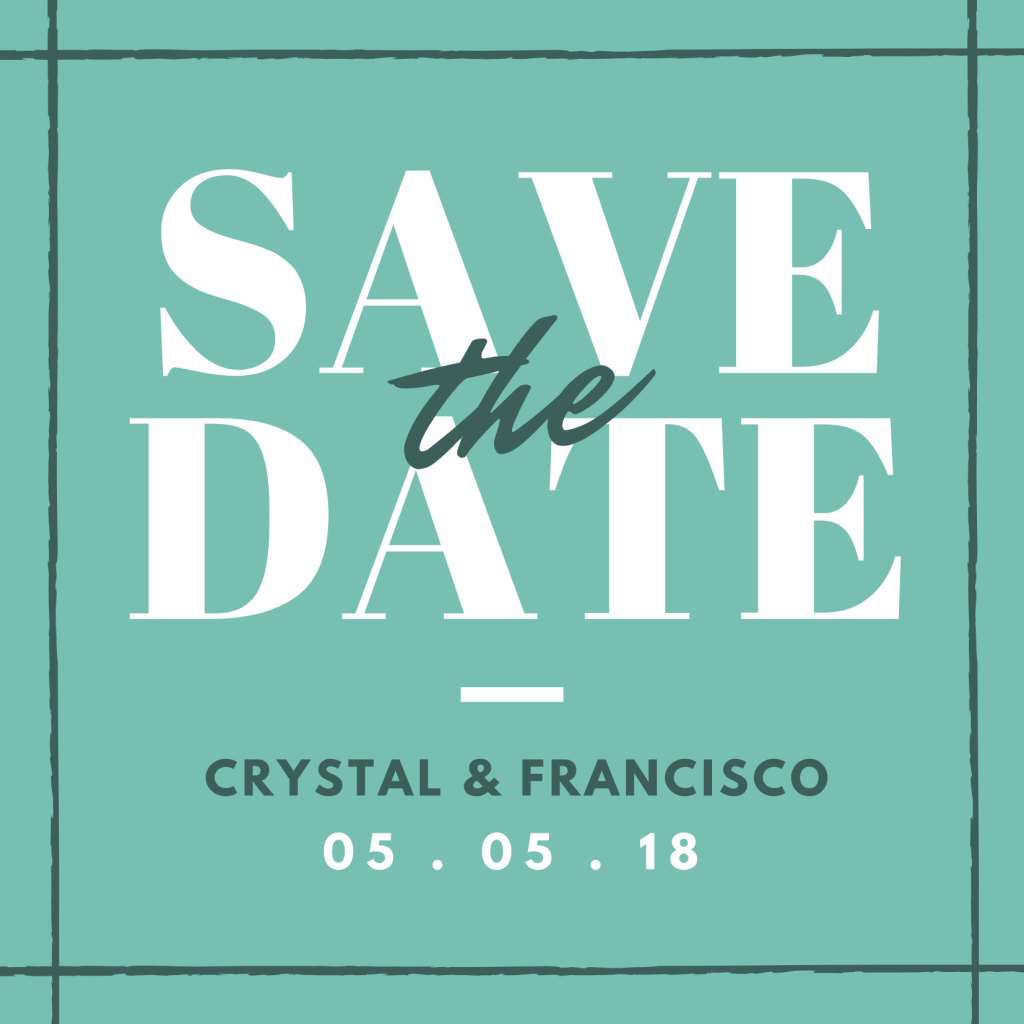 Save the Date Card Design 7