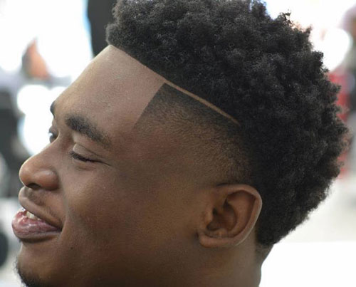 Hard Part with Cool Twists - Haircut for Black Men Hard Part with Cool Twists - Haircut for Black Men