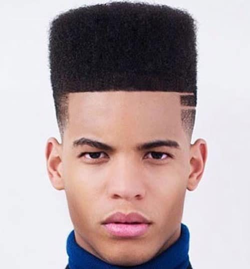 Flat Top - Haircut for Black Men