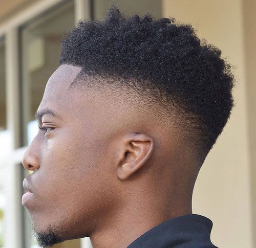 High Skin Fade with Twists - Haircut for Black Men