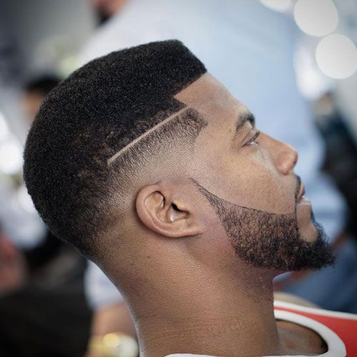 High Top Fade + Shape Up - Haircut for Black Men