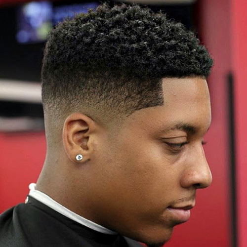 Low Fade with Twists - Haircut for Black Men