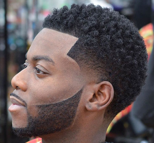 Temple Fade with Sponge Twists - Haircut for Black Men