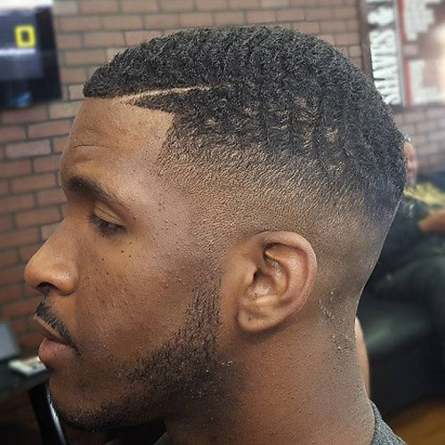 Waves + Fade - Haircut for Black Men Waves + Fade - Haircut for Black Men
