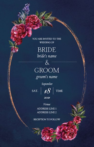 Wedding Invitation Card Sample 51