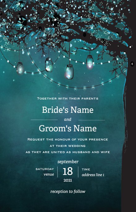 Wedding Invitation Card Sample 41