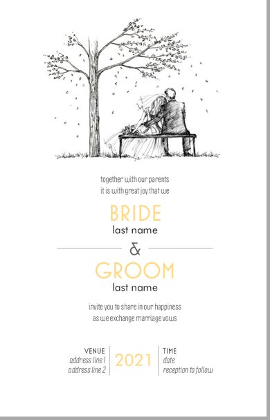 Wedding Invitation Card Sample 37