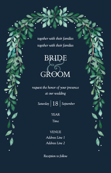 Wedding Invitation Card Sample 31