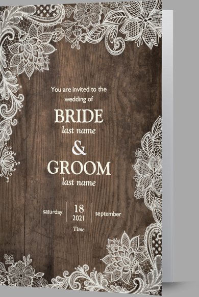 Wedding Invitation Card Sample 30