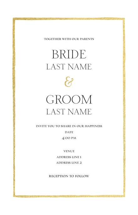 Wedding Invitation Card Sample 28 Wedding Invitation Card Sample 28