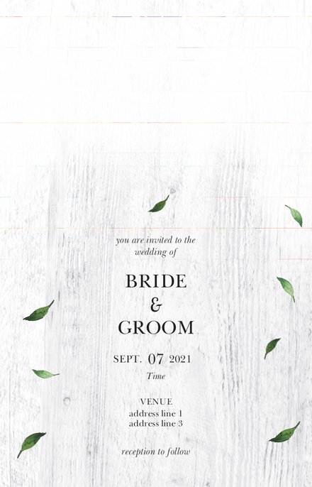 Wedding Invitation Card Sample 27 Wedding Invitation Card Sample 27