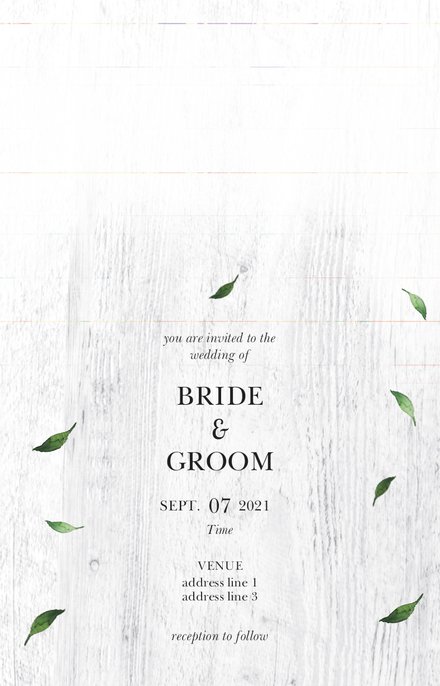 Wedding Invitation Card Sample 27