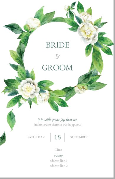 Wedding Invitation Card Sample 24