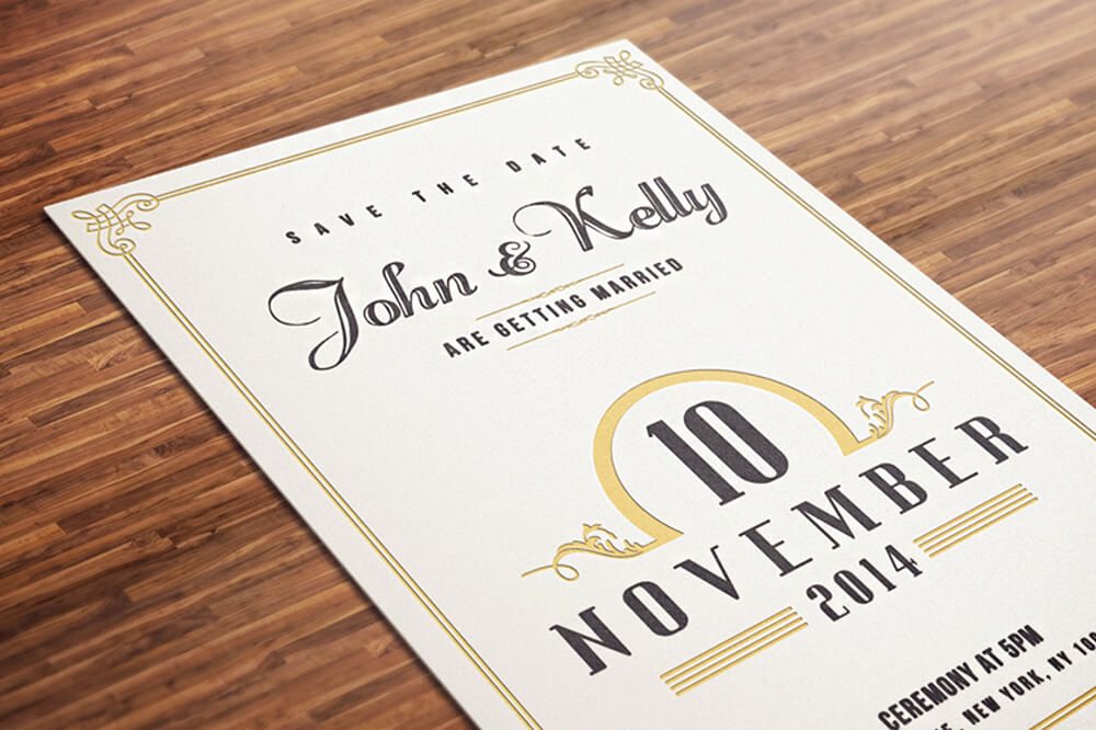Wedding Invitation Card Sample 4
