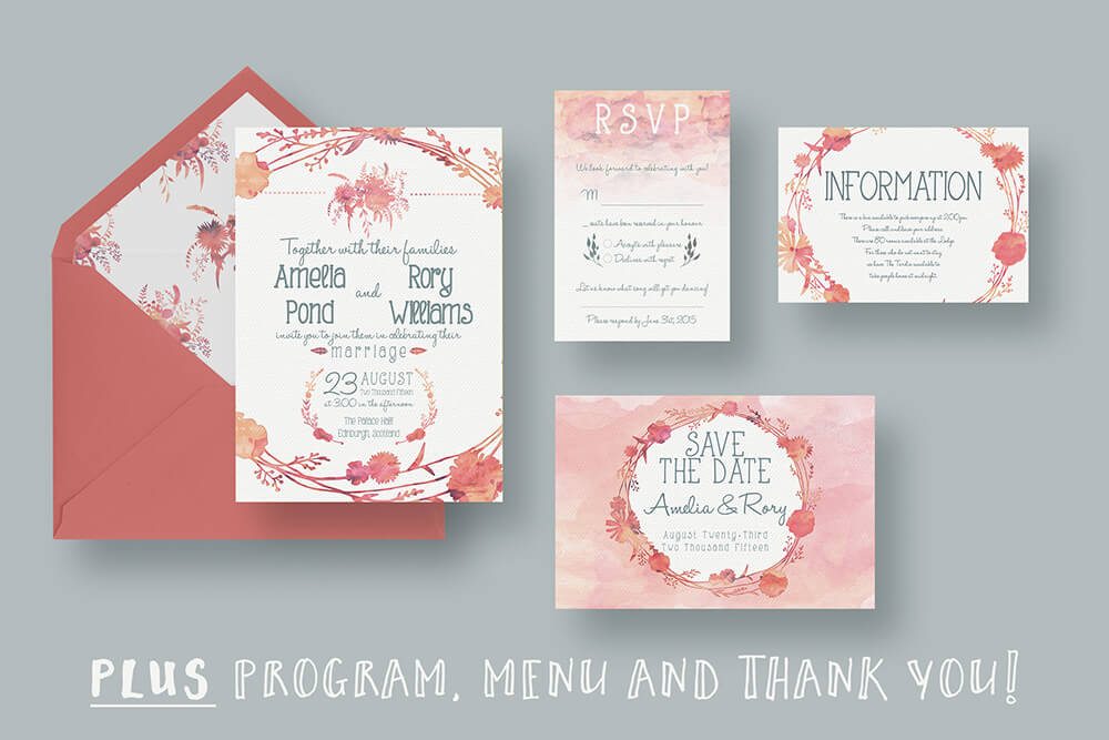 Wedding Invitation Card Sample 3 Wedding Invitation Card Sample 3
